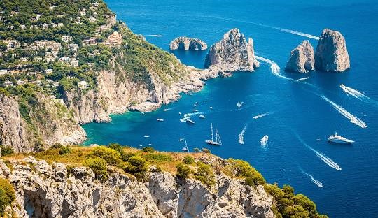 Capri isola.panorama