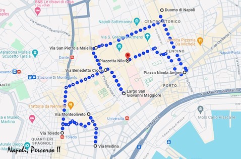 Napoli Map.percorsoII